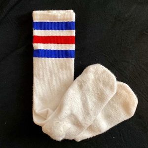 🌟5/$30 - Red/Blue Striped Knee High Socks